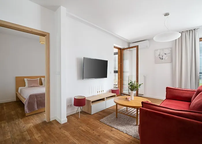 Golden Apartments Warsaw - Big Apartment In Luxury Building Near Metro Station-Grzybowska 85-5