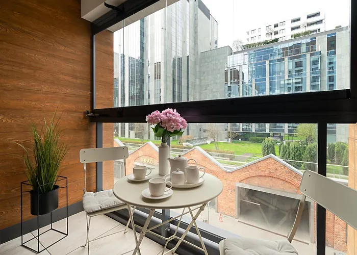 Golden Apartments Warsaw - Big Apartment In Luxury Building Near Metro Station-Grzybowska 85-5